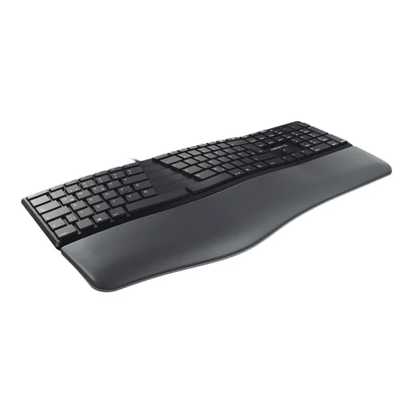 CHERRY KC 4500 ERGO - Tastatur - USB - QWERTZ - Deutsch - Schwarz (JK-4500DE-2)