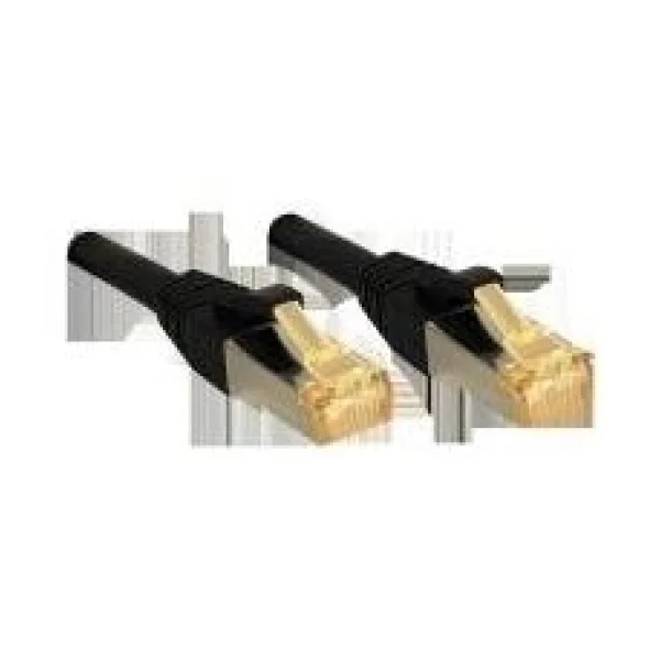 Lindy - Patch-Kabel - RJ-45 (M) - RJ-45 (M) - 30,0m - SFTP, PiMF -Cat.7 Rohkabel - glatt, halogenfrei - Schwarz (47316)