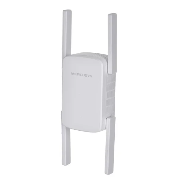 Mercusys ME50G - Netzwerk-Repeater - 1000 Mbit/s - 10,100,1000 Mbit/s - 10/100/1000Base-T(X) - IEEE 802.11a - IEEE 802.11ac - IEEE 802.11b - IEEE 802.11g - IEEE 802.11n - 802.11a - 802.11b - 802.11g - Wi-Fi 4 (802.11n) - Wi-Fi 5 (802.11ac) (ME50G)