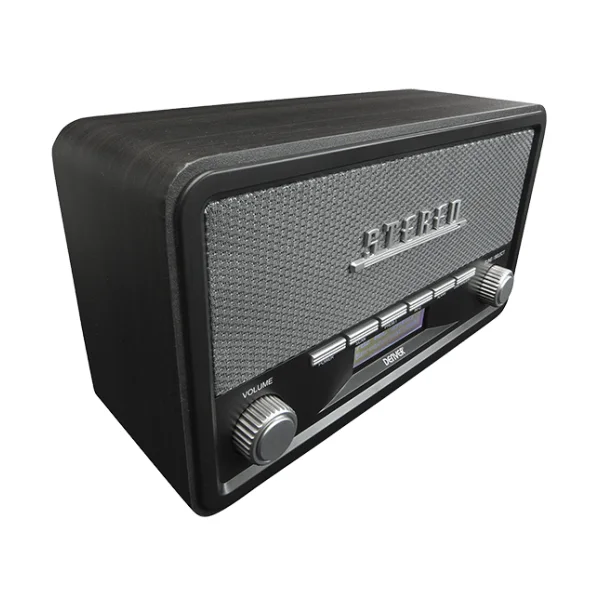 DENVER DAB-18DARKGREY - Tragbares DAB-Radio - 4 Watt - Dunkelgrau (111111000510)