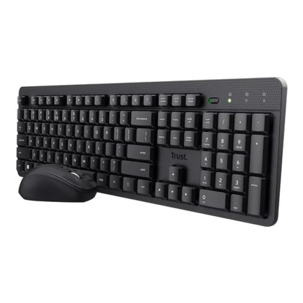 Trust Ody II Tastatur Maus enthalten Büro RF Wireless QWERTZ Deutsch Schwarz (25021)