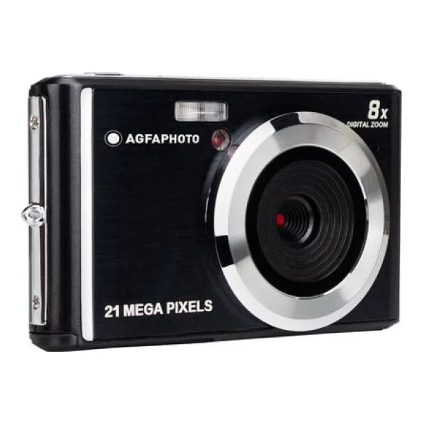 AgfaPhoto DC5200 - Digitalkamera - Kompaktkamera - 21,0 MPix - 720p - Schwarz (DC5200-BK)