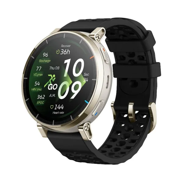 Amazfit Active 3 Premium Black Smartwatch HYROX-Modus (W2558GL1N)