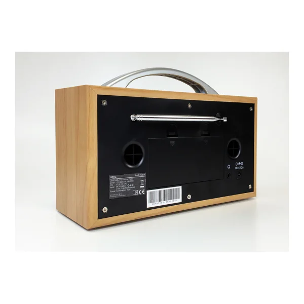 Xoro DAB 250 IR WLAN-Stereo-Internetradio DAB+/FM/Spotify/Bluetooth, braun (XOR400900)