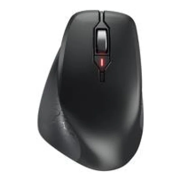 CHERRY STREAM MOUSE COMFORT - Maus - ergonomisch - Für Rechtshänder - optisch - 6 Tasten - kabellos - 2,4 GHz - kabelloser Empfänger (USB) - Schwarz (JW-8550-2)