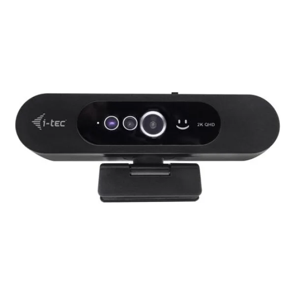 i-tec SOLOMON WH200 2K Webcam mit Windows Hello 2560 x 1440 Pixel USB Schwarz