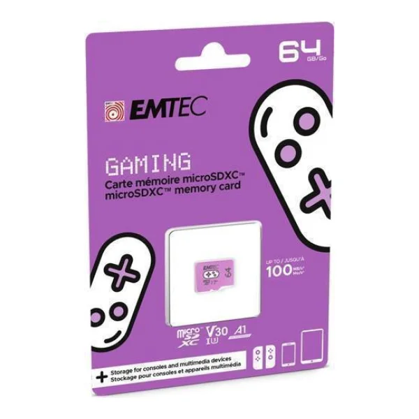 Emtec ECMSDM64GXCU3G Speicherkarte 64 GB MicroSDXC UHS-I (ECMSDM64GXCU3G)