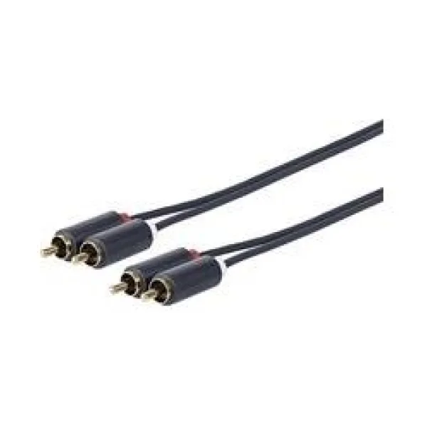 VivoLink PRORCARCA10 10m 2 x RCA 2 x RCA Schwarz Audio-Kabel (PRORCARCA10)