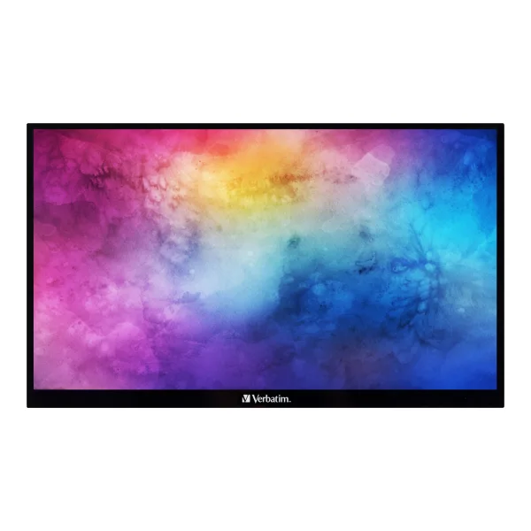 Verbatim PMT-15, LED-Monitor 39.5 cm (15.6 Zoll), schwarz, FullHD, IPS, USB-C, HDR (32403)