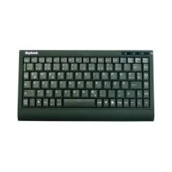 Keysonic ACK-595 C+ - Tastatur - PS/2, USB - mattschwarz (ACK-595 C+ BLACK)