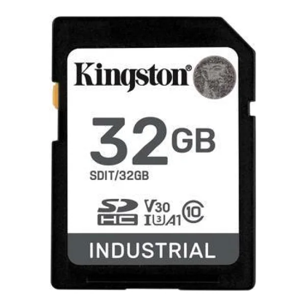 Kingston Industrial - Flash-Speicherkarte - 32GB - A1 / Video Class V30 / UHS-I U3 / Class10 - microSDHC UHS-I (SDIT/32GB)
