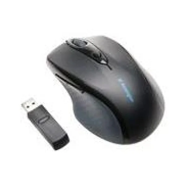 Kensington Pro Fit Full-Size - Maus - Für Rechtshänder - optisch - kabellos - 2.4 GHz - kabelloser Empfänger (USB) - Schwarz