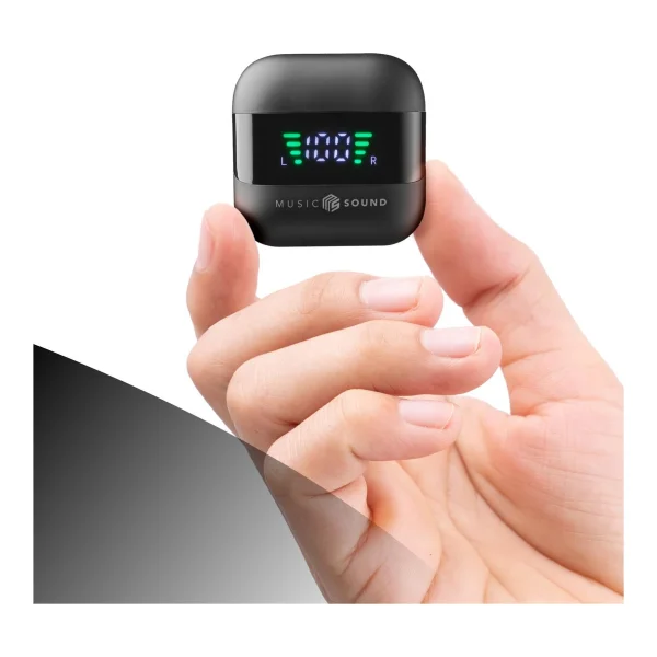 Cellularline Music & Sound Bluetooth Earphones Spark Black - Headset (BTMSTWSSPARKK)