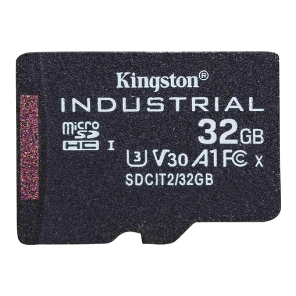 Kingston Industrial - Flash-Speicherkarte - 32 GB - A1 / Video Class V30 / UHS-I U3 / Class10 - microSDHC UHS-I
