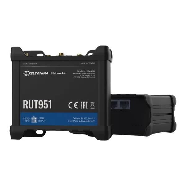 Teltonika RUT951 - Wireless Router - WWAN 3-Port-Switch 2,4 GHz (RUT95103B700)