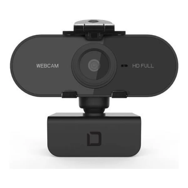 DICOTA Webcam PRO Plus Full HD - Web-Kamera - Farbe - 1920 x 1080 - 1080p - Audio - USB 2.0