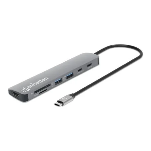 Manhattan Dockingstation - USB-C 3.2 Gen 1 (190442)