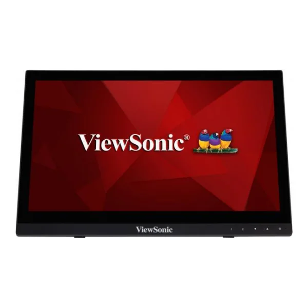 ViewSonic TD1630-3 (16) 40,6cm 10-Punkt-Touchscreen-Monitor - 1366x768, 16:9, 60Hz, HDMI, VGA, USB, Lautsprecher [Energieklasse B] (TD1630-3)