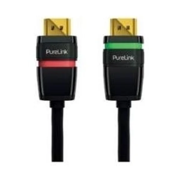 Purelink Ultimate ULS1005 - HDMI-Kabel mit Ethernet - HDMI männlich zu HDMI männlich - 1.5 m - Dreifachisolierung - Schwarz - halogenfrei, robust