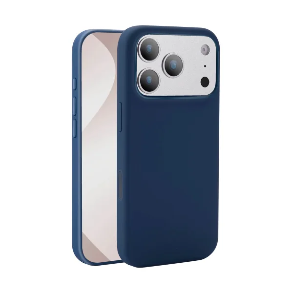 Shockguard Silicone Case iPhone 17 Pro Max dunkelblau (midnight blue)