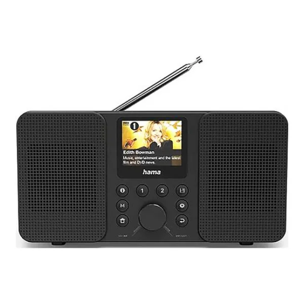 Hama DIR10 Internet Tischradio DAB+, UKW, Internet Bluetooth® Inkl. Fernbedienung Schwarz