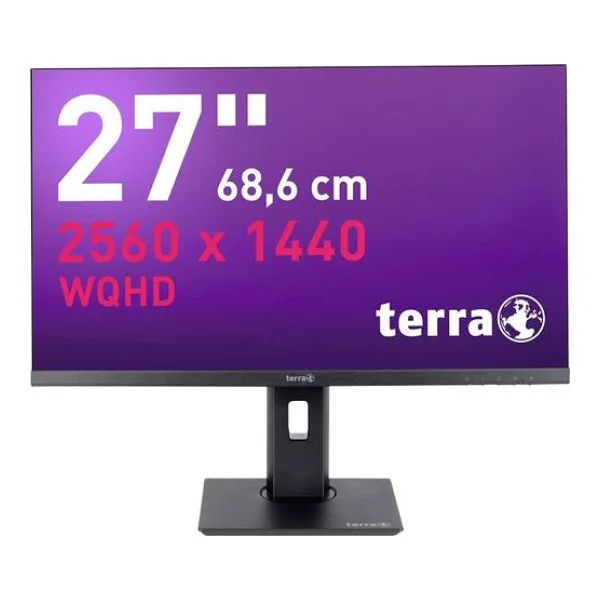Terra 2772W LCD-Monitor EEK D (A - G) 68.6cm (27 Zoll) 2560 x 1440 Pixel 16:9 5 ms HDMI®, DisplayPort, USB-C®, Kopfhörer-Buchse
