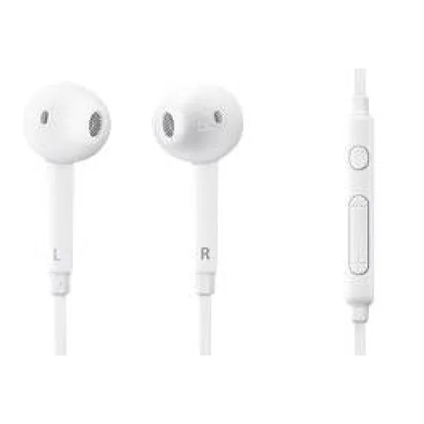 Samsung EO-EG920BW In Ear Kopfhörer kabelgebunden Weiß Lautstärkeregelung, Headset Handy