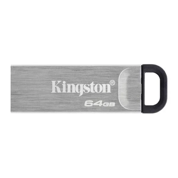 Kingston DataTraveler Kyson USB-Stick Retail 64GB Silber DTKN/64GB USB-A (USB 3.2 Gen 1)