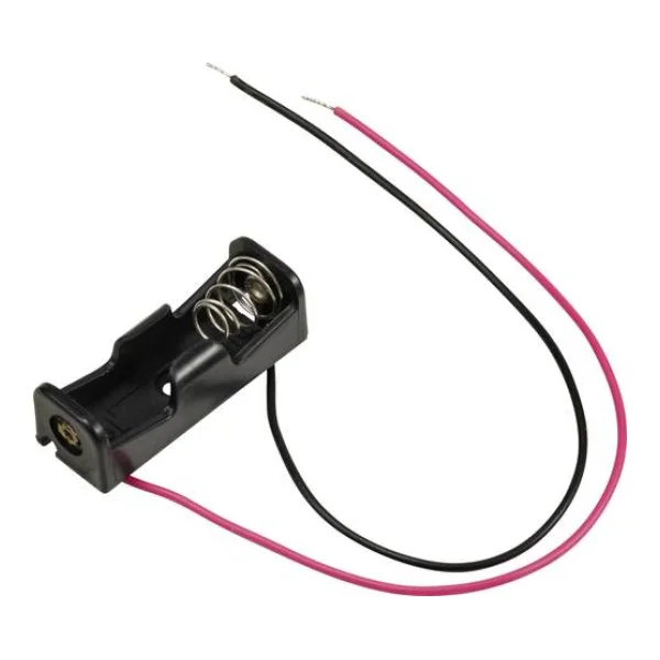 TRU COMPONENTS TC-13220652 Batteriehalter 1x Lady (N) Kabel (L x B x H) 36 x 13 x 12mm