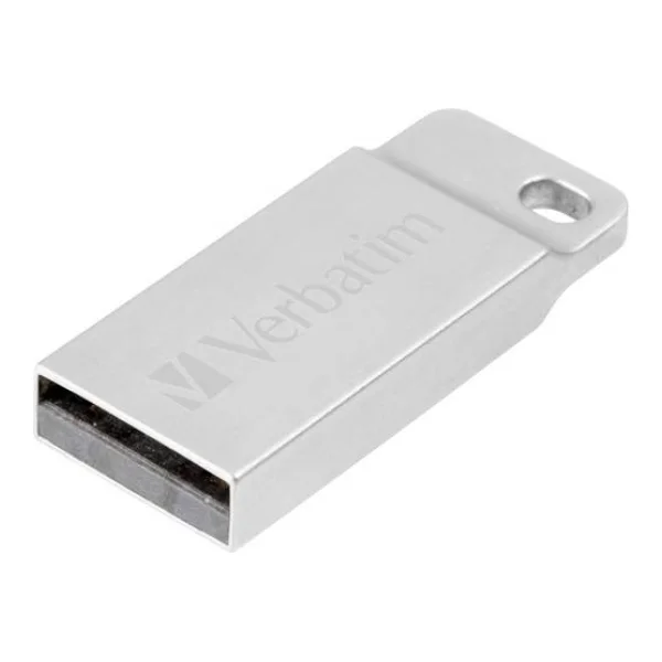 Verbatim Metall-Gehäuse USB-Stick 32GB Silber 98749 USB-A (USB 2.0)