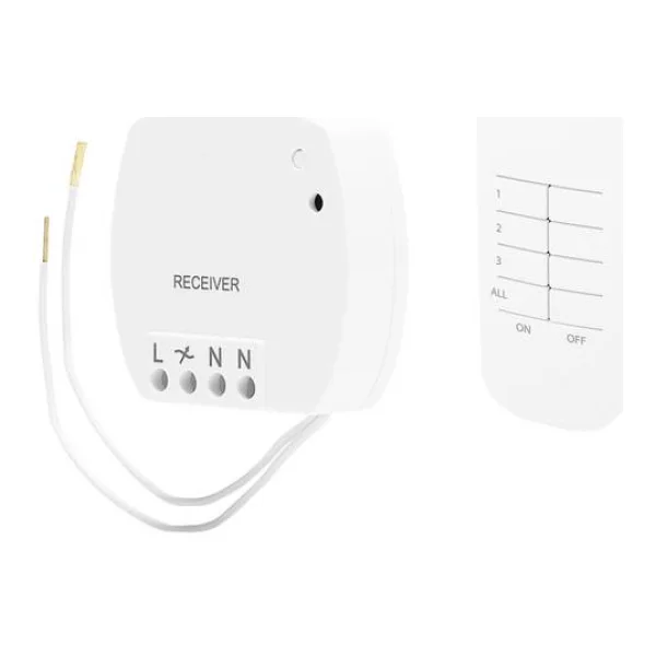 Smartwares SH4-99560 FSK 433MHz Funk-Schalter, Fernbedienung mit Dimmfunktion SH4-99560