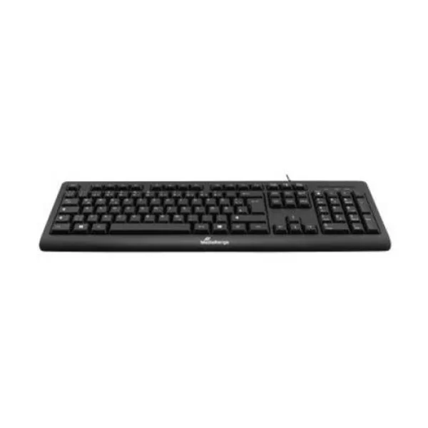 MediaRange Tastatur kabelgebunden MROS109schwarz