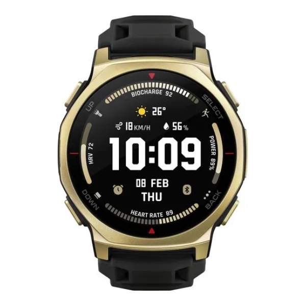 Amazfit T-Rex 3 Pro Smartwatch 44 mm Gold, Schwarz