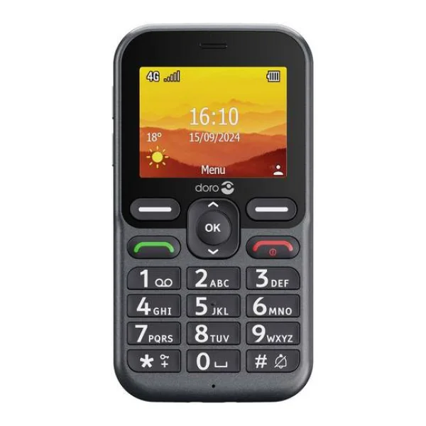 Doro Leva L10 graphit LTE Handy Schwarz