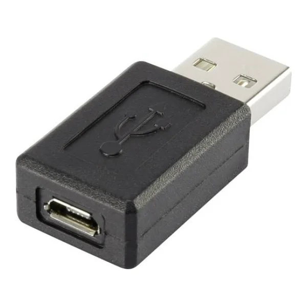 Renkforce USB 2.0 Adapter [1x USB 2.0 Stecker A - 1x USB 2.0 Buchse Micro-B] rf-usba-09