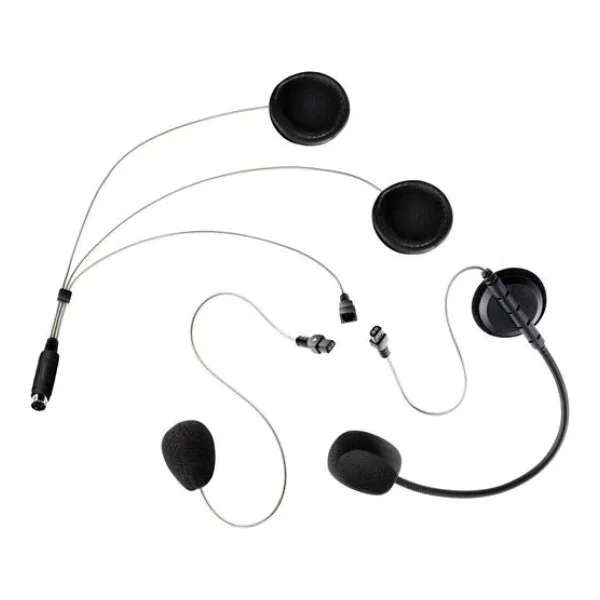 Albrecht COHS Universal-Headset 41932 Headset mit Mikrofon Passend für (Helmtyp) Integralhelm, Jethelm