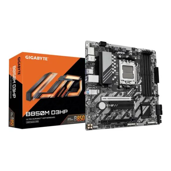 Gigabyte B850M D3HP Mainboard Sockel (PC) AMD® AM5 Formfaktor (Details) Micro-ATX Mainboard-Chipsatz AMD® B850