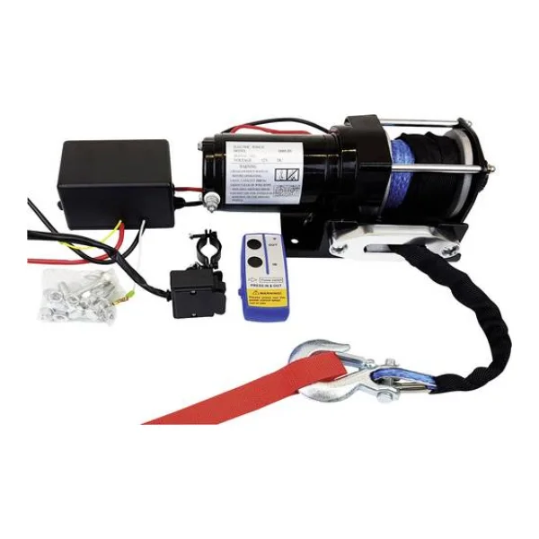 Berger & Schröter Seilwinde 31778 Zugkraft (rollend)=2.722kg Funk-Fernbedienung