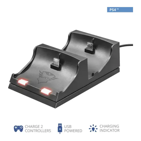 Trust GXT 235 Controller-Ladestation PS4