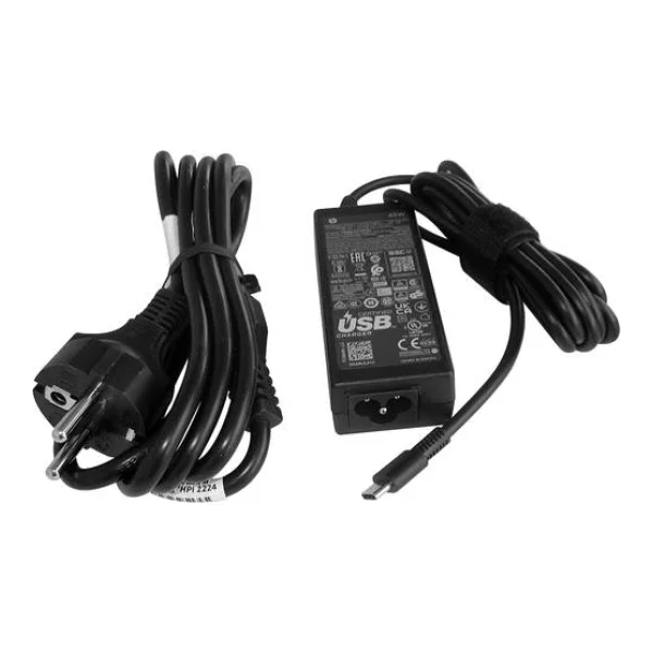 HP 45W USB-C LC Power Adapter EURO Notebook-Netzteil 45W