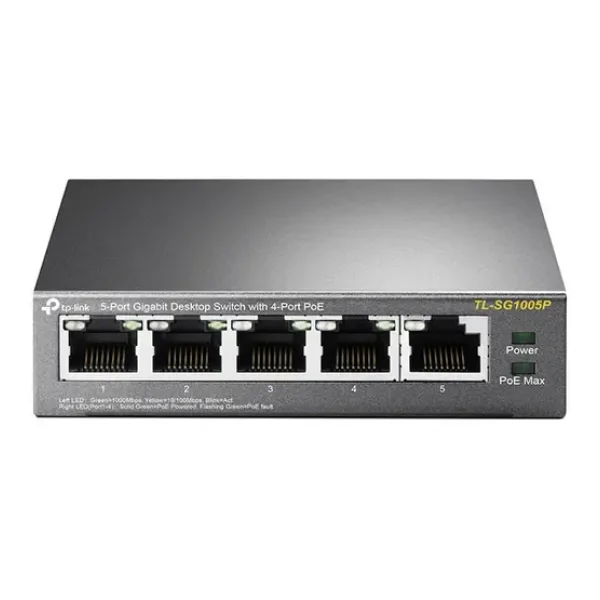 TP-LINK TL-SG1005P TL-SG1005P Netzwerk Switch 5 Port PoE-Funktion