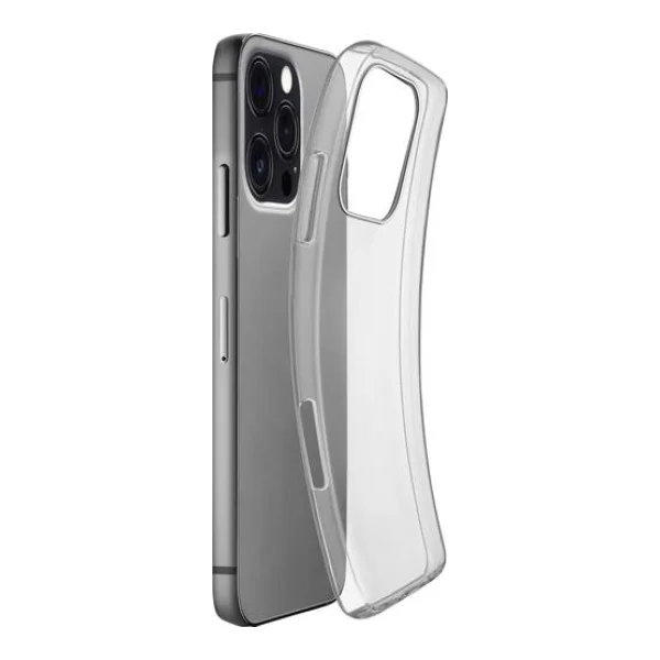 Cellularline Fine Case Backcover Apple iPhone 16 Pro Max Transparent Stoßfest FINECIPH16PRMT
