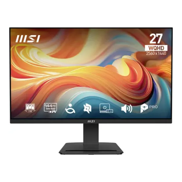 MSI PRO MP273QDE E7 LED-Monitor EEK D (A - G) 68.6cm (27 Zoll) 2560 x 1440 Pixel 16:9 1 ms DisplayPort, HDMI®, Kopfhörer-Buchse