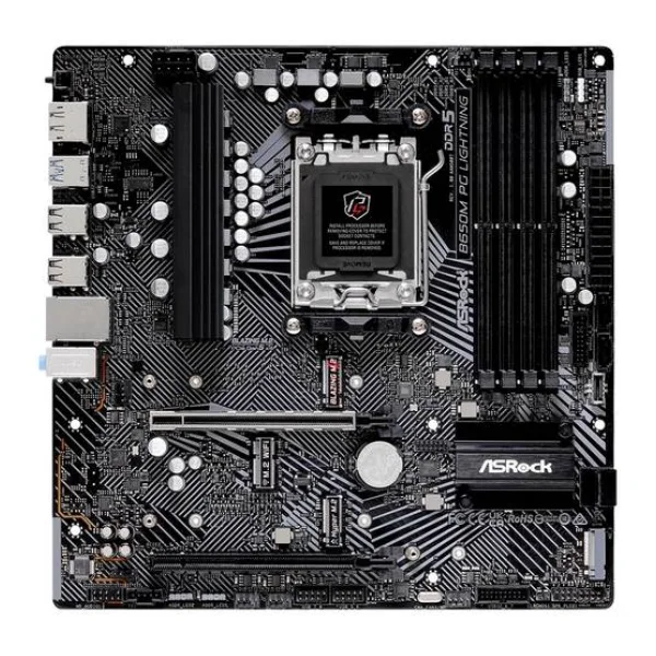 ASRock B650M PG Lightning Mainboard Sockel (PC) AMD® AM5 Formfaktor (Details) Micro-ATX Mainboard-Chipsatz AMD® B650