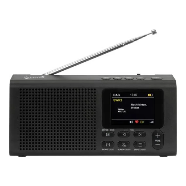 Dynavox DBT200 Taschenradio DAB+, FM Bluetooth®, DAB+ Schwarz