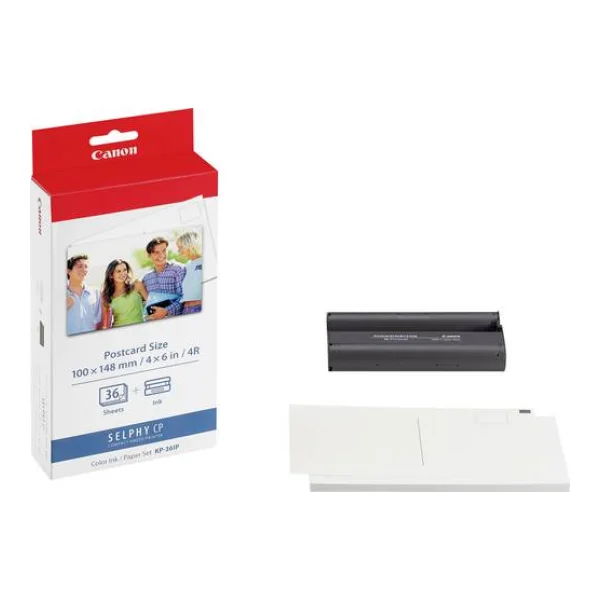 Canon KP-36IP 7737A001-36 Fotodrucker Kassette (Tinte/Papier) 36 Blatt