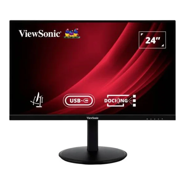 Viewsonic VG2409U-2 LED-Monitor EEK E (A - G) 60.5cm (23.8 Zoll) 1920 x 1080 Pixel 16:9 4 ms HDMI®, DisplayPort, Audio, stereo