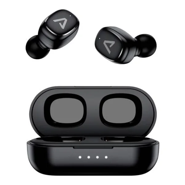 Lamax Dots3 In Ear Headset Bluetooth® Stereo Schwarz Batterieladeanzeige, Ladecase, Lautstärkeregelung, Schweißresistent