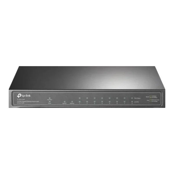 TP-LINK TL-SG1210P TL-SG1210P Netzwerk Switch 8 + 1 Port 10 / 100 / 1000MBit/s PoE-Funktion