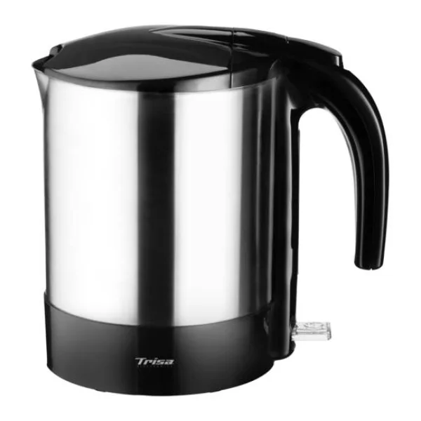 Trisa W4875 Wasserkocher schnurlos, Überhitzungsschutz Silber, Schwarz Fassungsvermögen: 1.7l